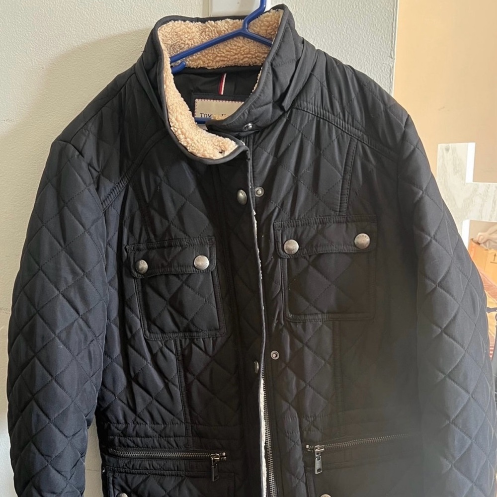 Tommy Hilfiger quilted coat, sz m